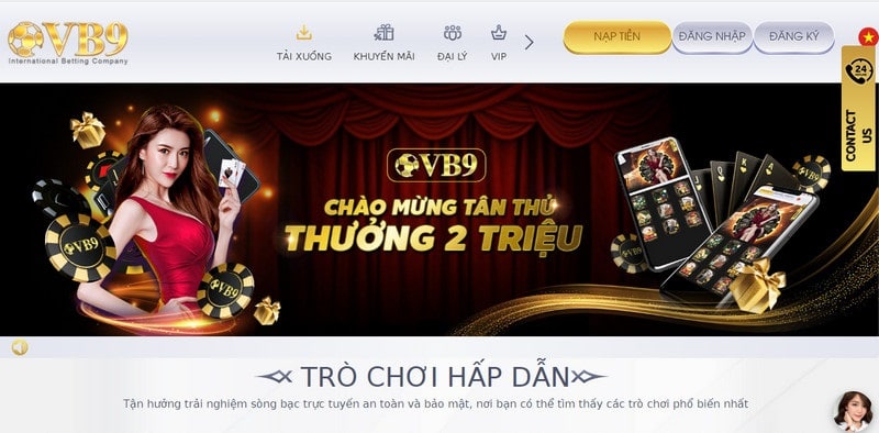 VB9 sân chơi yêu thích